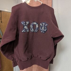 Champion Burgundy Reverse Weave Sweatshirt